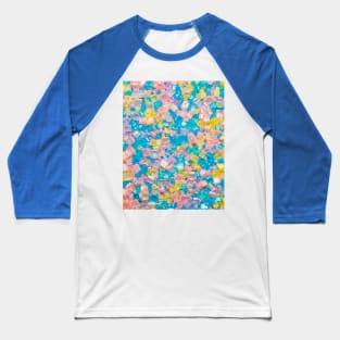 Multicolored Sugar Sand Sprinkles Photograph Baseball T-Shirt